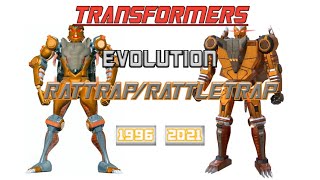 RATTRAPRATTLETRAP Evolution in Cartoons and Video Games 19962021  Transformers [upl. by Kristopher]