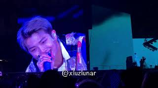 Trivia 承 Love RM Solo  BTS Speak Yourself at Soldier Field Chicago 051119 Day 1 [upl. by Otaner355]