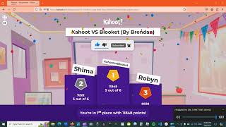 Kahoot vs Blooket  Kahoot quiz [upl. by Joice]