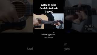 La Vie En Rose  Daniela Andrade Guitar Chords Tutorial [upl. by Polinski231]