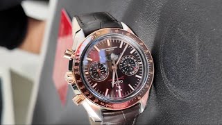 Inspecting A Fresh Omega Speedmaster Moonphase  watchcollection luxurywatches watchunboxing [upl. by Alvinia]