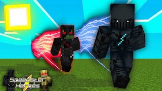 Becoming the fastest man alive in Minecraft Speedsters heroes mod [upl. by Annai]