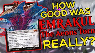 How Good Was Emrakul the Aeons Torn Really  Magic The Gathering Competitive History [upl. by Ahsekahs]