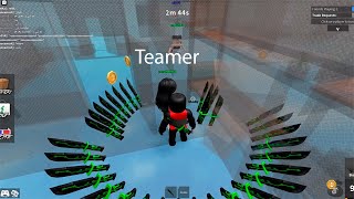 MM2 Hacker vs Teamers 39 [upl. by Enerual]