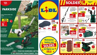 LIDL BRICOLAGE PARKSIDE  SOLDE ARRIVAGE LIDL DE LA SEMAINE  10 JANVIER 2024 [upl. by Esiuolyram602]