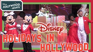 Mickey amp Minnie Show Off Their Dance Moves to Jingle Bells  Jollywood Nights Holidays in Hollywood [upl. by Annhoj]