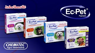 ECPET Antipulgas para Cães  Chemitec® [upl. by Manda]