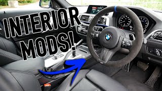 The First INTERIOR Modifications For My M140i [upl. by Berget574]