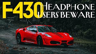 Ferrari 430 Scuderia POV Brutal Loud Straight Pipe Exhaust [upl. by Edme]