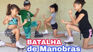 MANOBRAS COM PATINS QUAD E INLINE COM DESAFIOS [upl. by Ahseet]