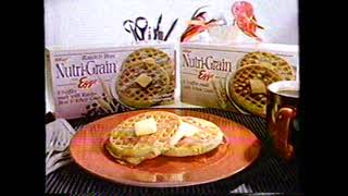 1987 Eggo NutriGrain Waffles quotPure Taste Sensationquot TV Commercial [upl. by Billy567]