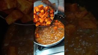 Paneer chilli recipe youtubeshorts [upl. by Ailem]