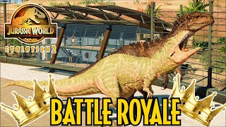 ALL 26 CARNIVORES BATTLE ROYALE  Jurassic World Evolution 2 [upl. by Haydon825]