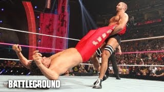 The Cesaro Swing on The Great Khali at WWE Battleground [upl. by Nylesor]