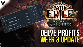 Making Divs in Delve  Delve Currency Update for Week 3  Path of Exile 325 [upl. by Ahseital]