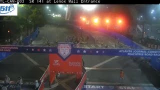 2024 AJC Peachtree Road Race starting line camera stream [upl. by Gibbs]