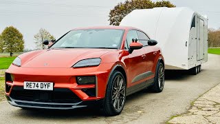 Porsche Macan electric review plus why towing with an EV is not good news [upl. by Htir]