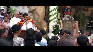 Fr Dylon navelim church importance of Rosary at the inauguration of Grotto of our lady of Rosary [upl. by Jola]