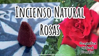 Como hacer incienso Natural 🌱 Casero a base de rosas 🌹 [upl. by Buchalter]