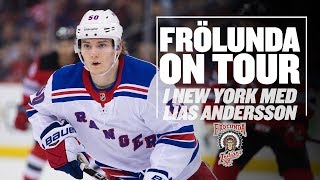 Frölunda On Tour Lias Andersson i New York [upl. by Francoise]