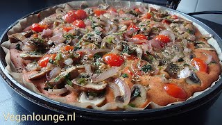 S WERELDS BESTE VEGAN OMELET 🌮RECEPT OOIT  RIJK GEVULD MET VERSE INGREDIËNTEN🥬🍅🍄🧅 [upl. by Llyrpa]