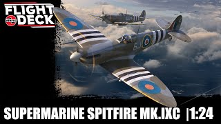 Airfix  Flight Deck  Supermarine Spitfire MkIXc [upl. by Ayahs]