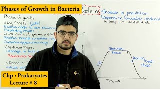 Growth in bacteria  Population increase of bacteria [upl. by Ecidnak932]