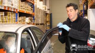 How to Fit Wind Deflectors to Your VW Polo  From MicksGaragecom [upl. by Yzus174]