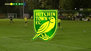 MATCH HIGHLIGHTS Hitchin Town v Lowestoft Town [upl. by Enayr]