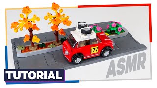 ¿Cómo construir unos camellones de LEGO City 🛣️  Tutorial ASMR [upl. by Laucsap]