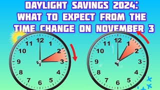 When is Daylight Savings Time 2024 DAYLIGHT SAVINGS TIME Explained in 1 Minutes [upl. by Ranjiv967]