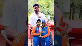 World Cup Final Se Pehle ❤️ Sanju Samson on Rohit Sharma ytshorts shortsfeed t20worldcup2024 [upl. by Sephira510]