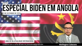 Especial II Dia da Visita de Biden a Angola ‐ 3 de Dezembro 2024 [upl. by Anaitsirk]