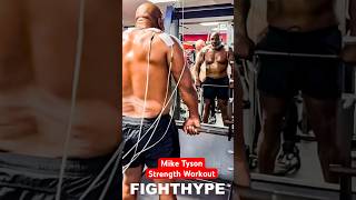 Mike Tyson FULL STRENGTH WORKOUT for Jake Paul KNOCKOUT in 60 SECONDS [upl. by Ricoriki]