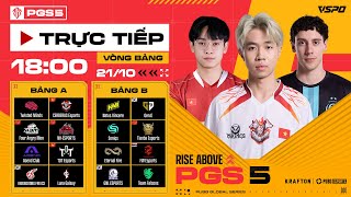 🏆PGS 5 VÒNG BẢNG  AB 🇻🇳 CES 🇻🇳 TDT TWIS NAVI SQ 🇰🇷 GEN 🇨🇳 NH 🇨🇳 4AM 🇹🇭 FW 🇰🇷 KDF [upl. by Nnylimaj261]