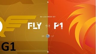 FLY vs P1 Game 1 Highlights  2017 NALCS SPRING SPLIT  WEEK 7 DAY 1 [upl. by Latrina720]