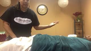 Massage Draping Techniques [upl. by Vivia]