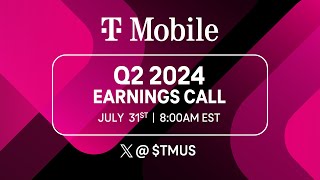 TMobile Q2 2024 Earnings Call Livestream [upl. by Verdie]