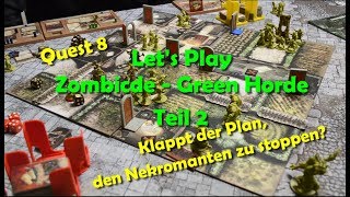 Lets Play Zombicide  Green Horde Teil 2  Brettspiele [upl. by Anoid659]