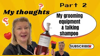 Talking dog grooming equipment and shampoo [upl. by Anayit]