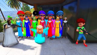 Motu Patlu Vs Avilan Doctor jhatka ghasita raam Gta5 Hide And Seek Challange Gta5 [upl. by Clovah]