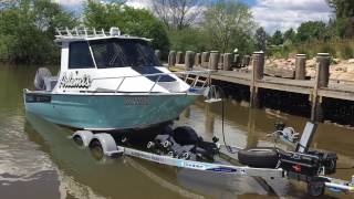 Balex Marine  Surtees 67 on a Dunbier Trailer [upl. by Akemit]