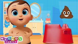 Poo Poo Potty Song For Kids  Sing Along Songs  Meekos Family [upl. by Quenby]