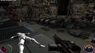 Star Wars  Jedi Knight II Jedi Outcast Walkthrough  Artus Mine 22 [upl. by Apollo816]