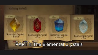 Alchemy Experiment Part 1 The Elemental Crystals Identity V 6th Anniversary MiniGame Event [upl. by Ehtyde680]