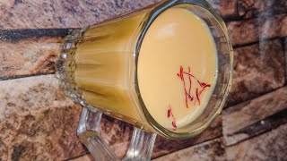 Dubai Filli Style Saffron Tea Recipe By Feast With Ease Shorts [upl. by Oicnanev]