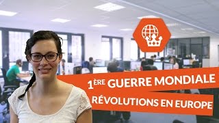 La première guerre mondiale  les révolutions en Europe  Histoire Géographie Collège  digischool [upl. by Blunt]