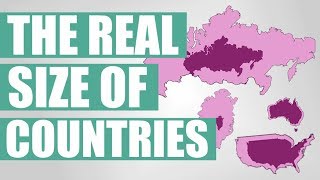 The Real Size Of Countries [upl. by Nnyliak]