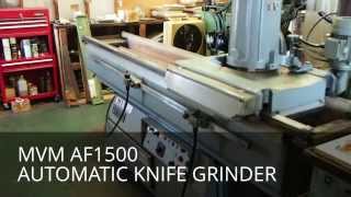 MVM AF1500 AUTOMATIC KNIFE GRINDING MACHINE [upl. by Eniad921]