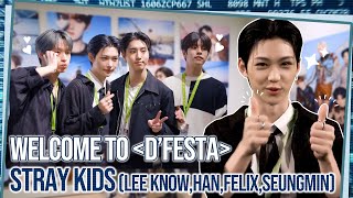 너가 내 최애다💕 ┃ WELCOME TO ‘DFESTA’ BEHIND Stray Kids① [upl. by Mirabelle758]